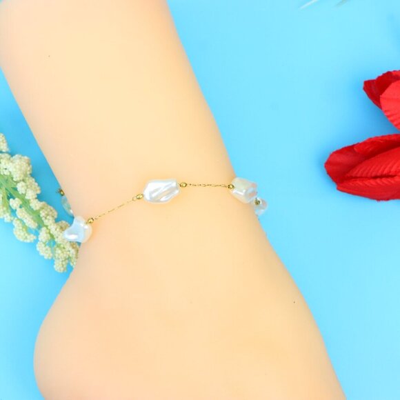 Elegant Handmade Anklet – Perfect for Women & Girls | Ideal Gift Option, DYC1268 - Picture 1 of 7